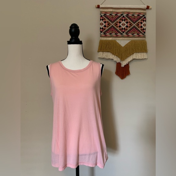 Calvin Klein Jeans Tops - Donated Calvin Klein pink sleeveless shirt size large